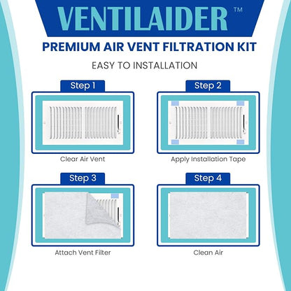 Vent Filter Set 20" x 84" Electrostatic Media + 126" of Tape - Image 3