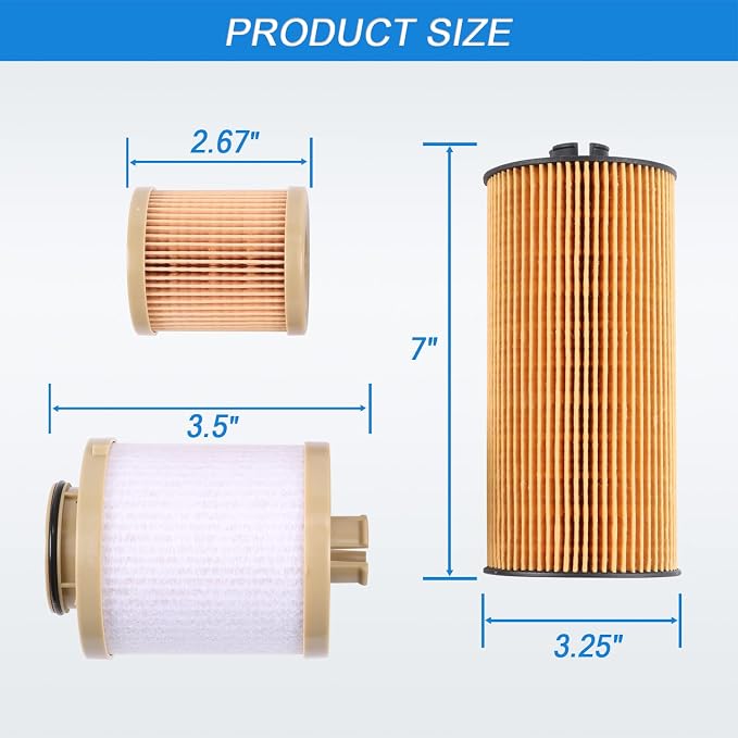 CARMOCAR FD4616 Fuel Filter and FL2016 Oil Filter Replacement - Image 2