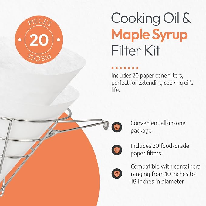 Cleaner Syrup, Better Filtration – Stainless Steel Cone Filter Holder - Image 2