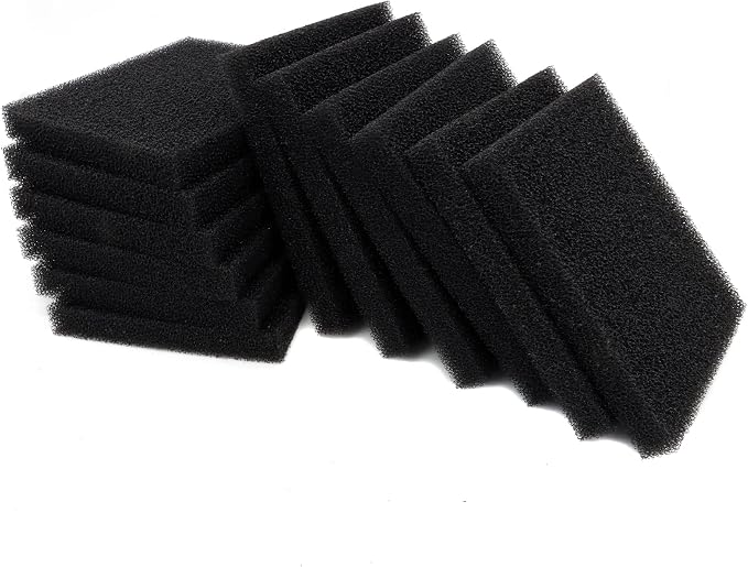 ALEGI Aquarium Bio Sponge Fitler Media, 6.28 x 5.5 x 0.78 Inch Fish Tank Filter - Image 3