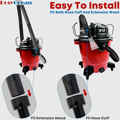 Universal Compatible with All Shop Vacs Extractor Attachment with 2-1/2" & - Image 4