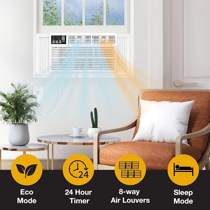 Whirlpool 18, 000 BTU 230V Window Air Conditioner - Image 8