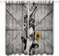 Funny Farm Animals Living Room Curtains 96 Inch Length, Window Curtains Tab Top by Unknown