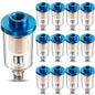 Mudder 10 Pcs Compressed Air Filter Water Oil Separator 1/4 Inch NPT Inlet and by Mudder