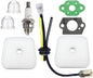 2 PCS Air Filter and Fuel Line Primer Bulb Repower Kit by Unknown