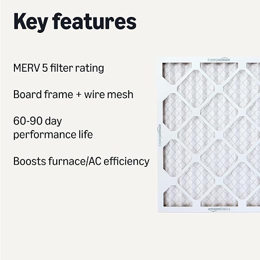 Amazon Basics MERV 5 AC Furnace Air Filter - Image 2