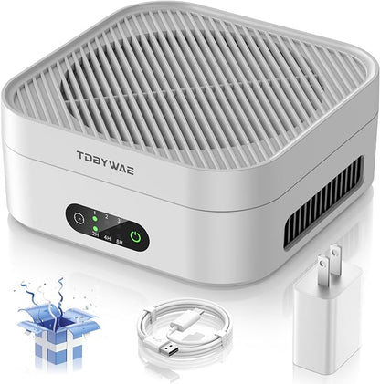 Air Purifiers for Home Bedroom Up to 600 ft², True HEPA Air Purifier for Pets by Clicknow