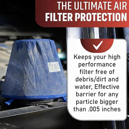 FILTERWEARS F154L Universal Water Repellent Cold Air Intake Pre-Filter - Image 7