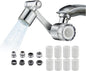 YYKBZ Water Filter For Sink Faucet Extender, 1080° Swivel Aerator, 2 Modes by Unknown