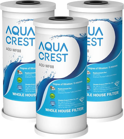 AQUA CREST FXHTC Whole House Water Filter, Well Water Filter Replacement by AQUACREST