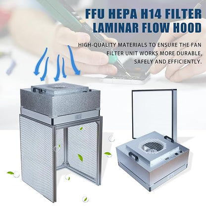 FAFAGLGL， FFU， HEPA H14-Filter Laminar Flow Hood ，Updated FanFilter - Image 2