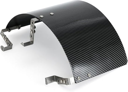 PTNHZ Universal Stainless Steel Air Intake Filter Cover Heat Shield Fits by PTNHZ+RACING