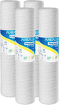PUREPLUS 5 Micron 4.5" x 20" Whole House String Wound Sediment Filter by PUREPLUS