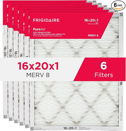 Frigidaire PureAir® 16x20x1 MERV 8 Allergen Electrostatic Pleated Air by Frigidaire