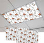 2 Pack Fluorescent Light Cover, Sand Camel Light Covers by Unknown