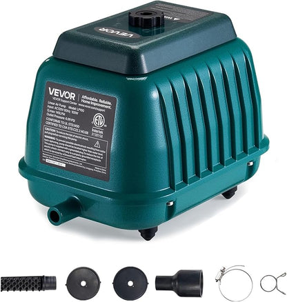VEVOR Commercial Linear Air Pump 2219 GPH | High Output Aerator by VEVOR