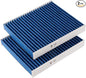 2-Pack Cabin Air Filter Fits for 2012-15 CAPTIVA SPORT, 2010-17 EQUINOX/TERRAIN by Forccord