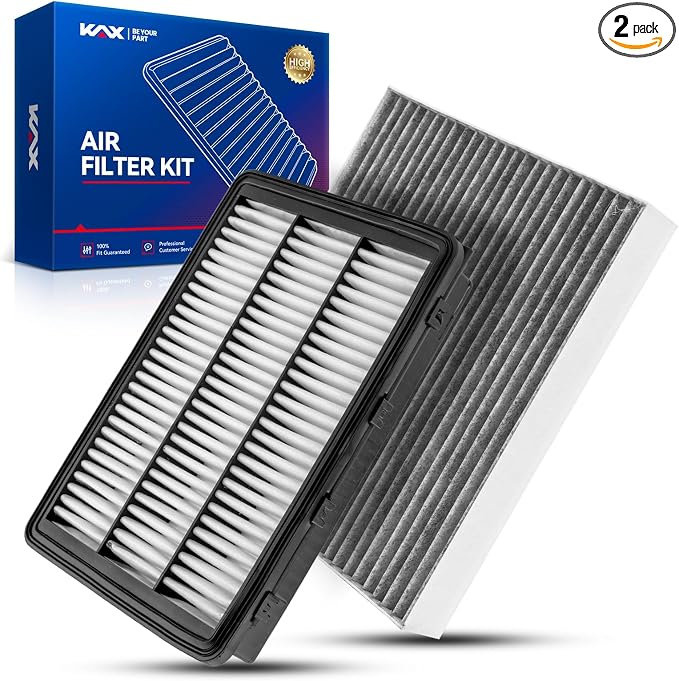 KAX Engine & Cabin Air Filter Kit by KAX