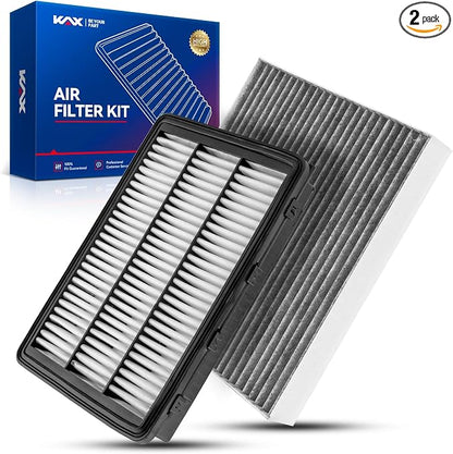 KAX Engine & Cabin Air Filter Kit by KAX
