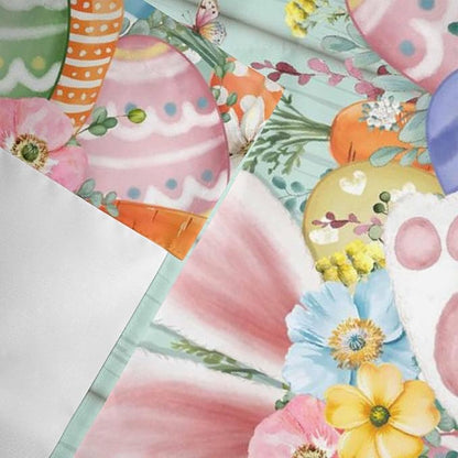 Easter Curtain Valances for Windows, Kitchen Valance Window Treatment, Spring - Image 6