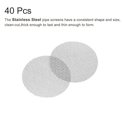 MECCANIXITY Pipe Screen Stainless Steel Screens, 13/16 Inch Diameter - Image 3
