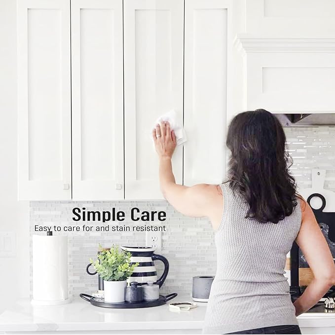 Wall Kitchen Cabinets, RTA Cabinets, White Shaker Cabinet, Wall Mounted, RTA Upper Cabinet, Modern for Kitchen and Bathroom with Door (White, 09" W x 42" H x 12" D)