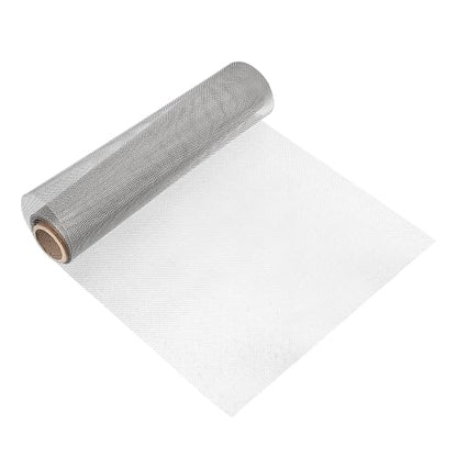 uxcell 20 Mesh 79" x 12" Woven Wire Mesh, 304 Stainless Steel Air Vent Filter by uxcell