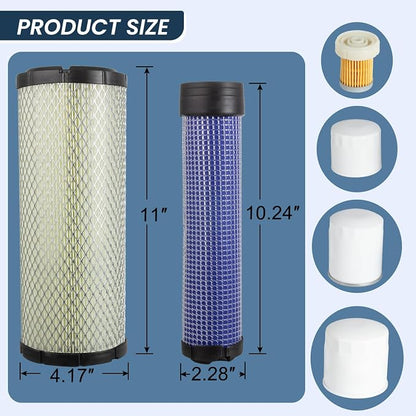 Tractors Maintenance Filter Kit Compatible - Image 3
