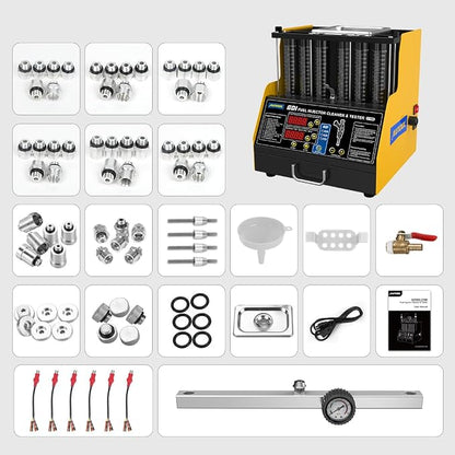 AUTOOL GDI Fuel Injector Cleaner & Tester 110V Ultrasonic Wave Fuel Injection - Image 8