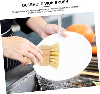 Multi-Function Pot Brush Natural Vegetable Scrubber - Image 5