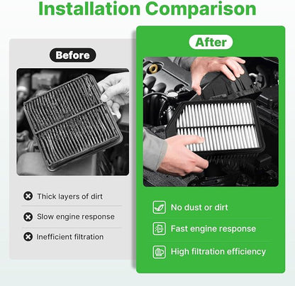 Engine+Cabin Air Filters Set Fit - Image 5