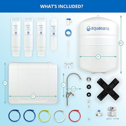 Aquasana SmartFlow® Reverse Osmosis Water Filter | RO Under Sink System | WQA - Image 7