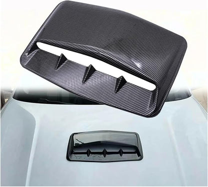 Universal Car Hood Scoop Air Flow Intake Decorative Turbo Bonnet Vent Cover - Image 3