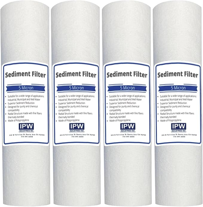 Pack of 4 Compatible Replacment filter set by Isopure_WaterIPWINDUSTRIES