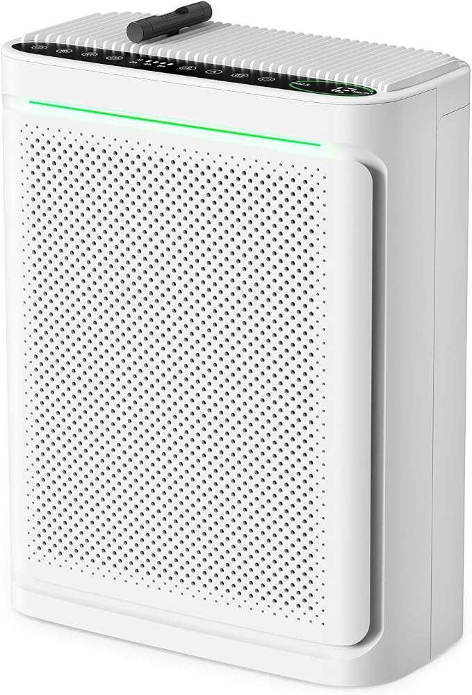 Air Purifiers For Home With Air Quality Display Cover Area Up to 2152 Sq.Ft by VOOPNU