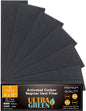 4 x 12 Inch Air Vent Filters Activated Charcoal Carbon Filter Premium Floor by ULTRA+GREEN