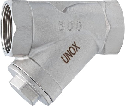 UNOX 1 1/4" Y-Type Stainless Steel Industrial Strainer - Image 4