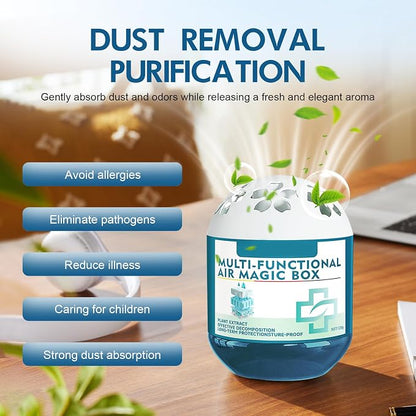 Indoor Air Purification Dust Removal Magic Box, Long-Lasting Freshness - Image 4