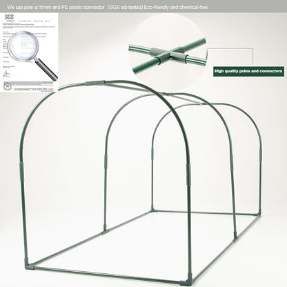Porayhut Portable Greenhouse Tent, Easy Set-Up Gardening Flower House & Plant - Image 6