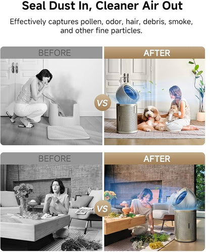 Dreame Smart Air Purifier PM20 for Home Large Room, Cleans 7, 534 ft² in One - Image 4