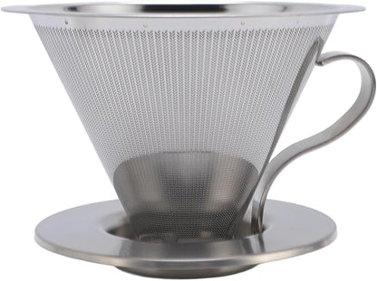 SIXRUN Portable Stainless Steel Cone Coffee Filter, Optimal Extraction - Image 5