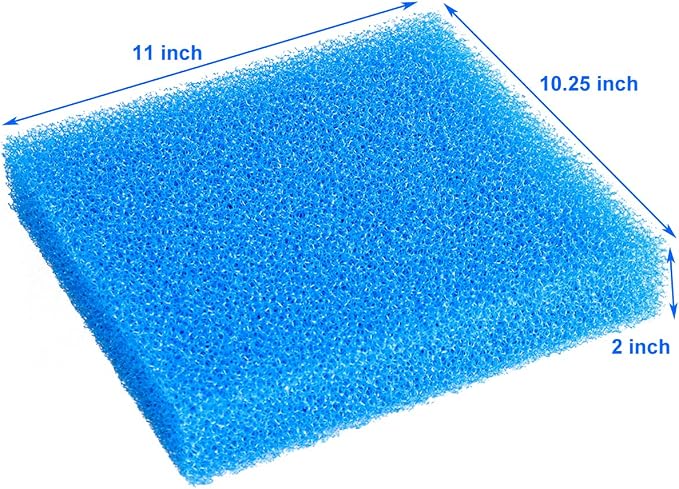 AQUANEAT Aquarium Filter Sponge Open Cell Foam Sheet Bio Sponge Filter Media - Image 3