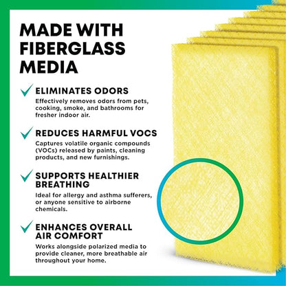 Filterbuy 16x25 Air Cleaner Filter Replacement Pads - Image 3
