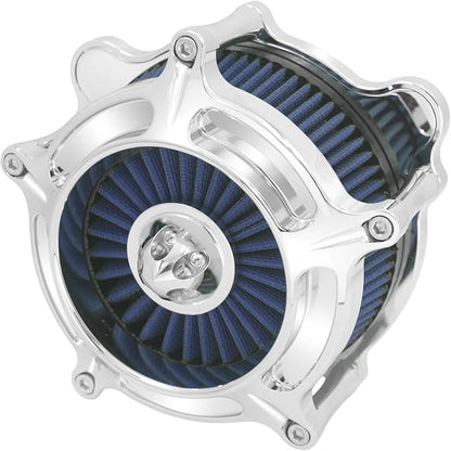 HDBUBALUS Motorcycle CNC Spike Air Cleaner Air Filter Intake System Fit - Image 4