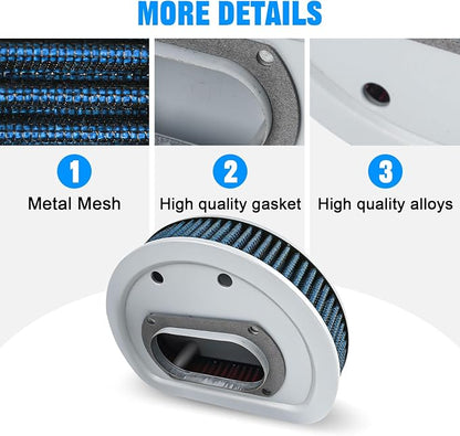 Motorcycle Air Filter 29462-99 1011-4208 High Flow Intake Cleaner Accessories - Image 3