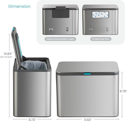 Home Zone Living Kitchen Compost Bin - Image 7