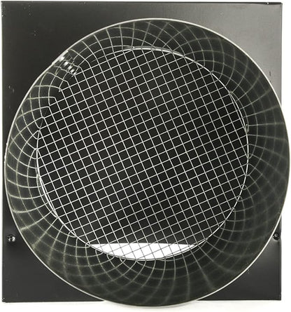 FAMCO Galvanized Steel Hooded Wall Vent - Image 3