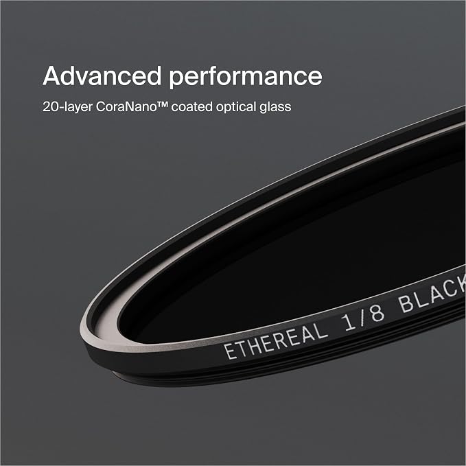 Urth 67mm Magnetic Ethereal Black Mist ⅛ Diffusion Lens Filter - Image 4