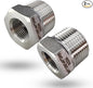 3/4" Male to 3/8" Female NPT Hex Bushing Reducer, 304 Stainless Steel NPT by feyadaperonline
