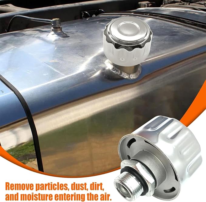 1/4" NPT Breather Cap with 40 Micron Filtration | C-Type Hydraulic Tank Cap & - Image 7